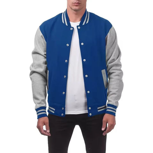 Jackets, Men's hoodie and fleece cardigan jacket button-up baseball jacket casual men's jacketes ,Jackets