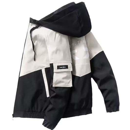 Trendy Korean Style Men's Jacket Versatile Top For Spring And Autumn Casual Scene Youth Vest Wholesale