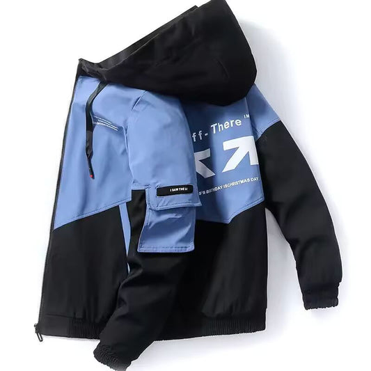 Trendy Korean Style Men's Jacket Versatile Top For Spring And Autumn Casual Scene Youth Vest Wholesale